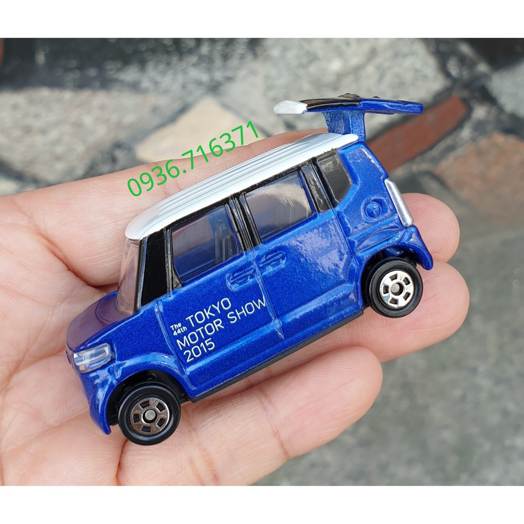 Mô hình xe H.Da mở được cốp sau tomica Nhật Bản, bản kỉ niệm Tokyo Motor Show lần thứ 44 năm 2015 (Hộp hơi cũ)