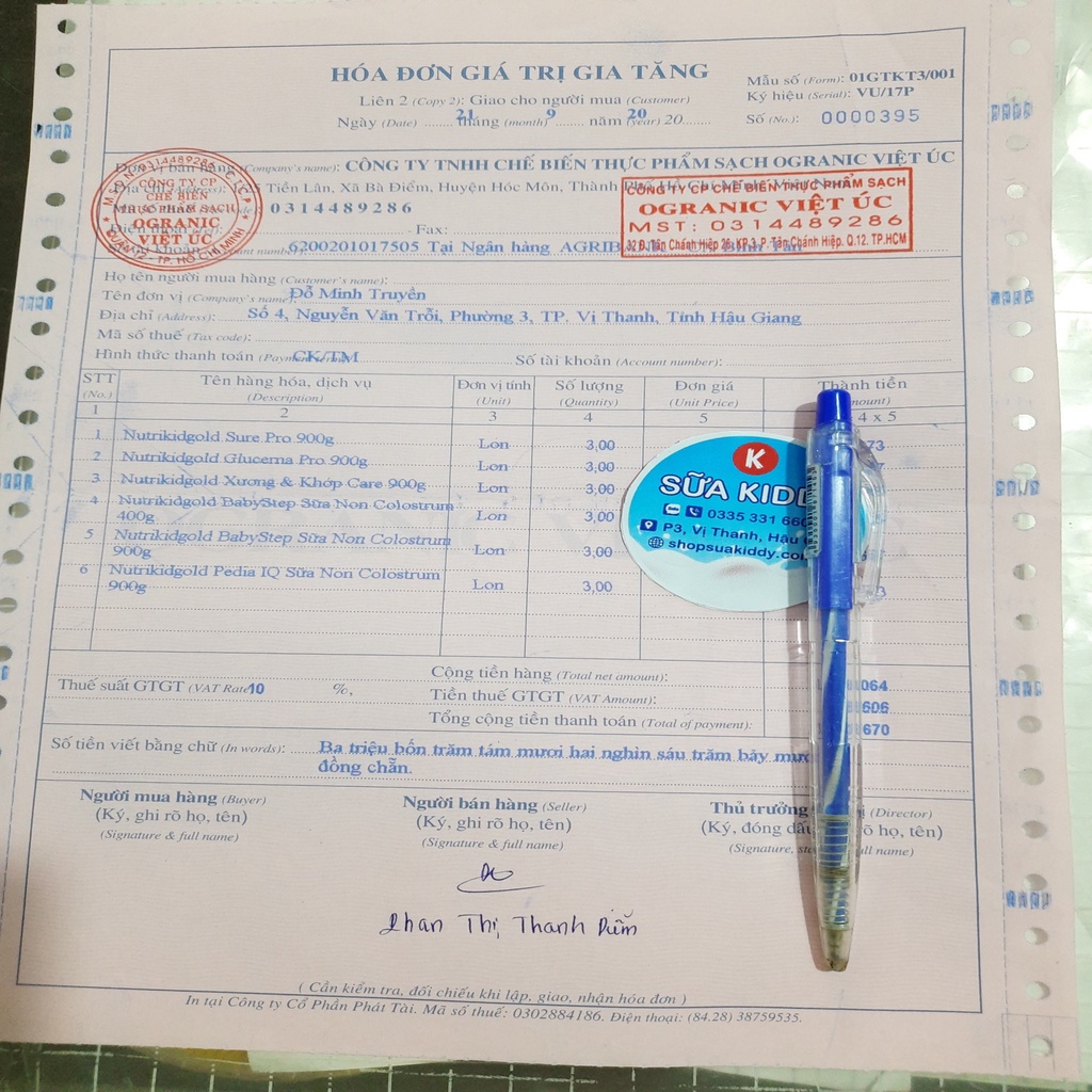 Sữa Nutrikidgold canxi collagen bổ sung canxi - collagen giúp bổi bổ cơ thể, chống lão hóa 900g