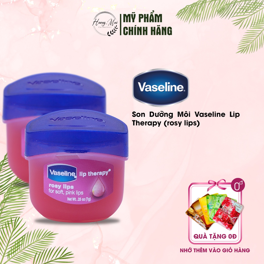 Son dưỡng môi Vaseline Lip Therapy Rosy Lips 7g