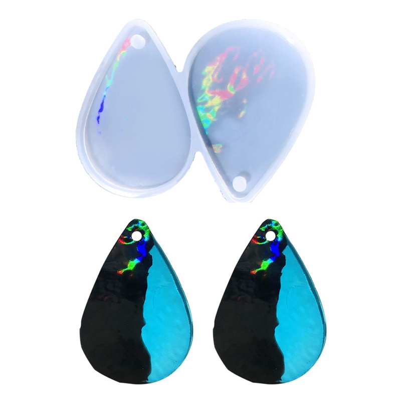 Khuôn Làm Móc Khóa / Vòng cổ Bằng Epoxy Hình Bóng Đèn DIY