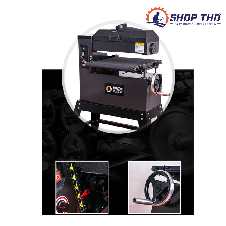 Máy chà nhám thùng NOTOTEC 18inch