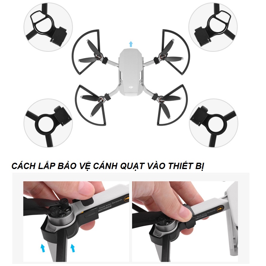 Khung bảo vệ cánh quạt Flycam Dji Mavic Mini / Mini 2 - MIni SE - phụ kiện flycam