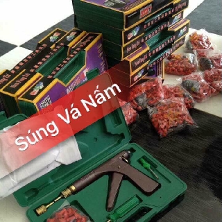 Súng vá vỏ xe không săm-sung vá nấm