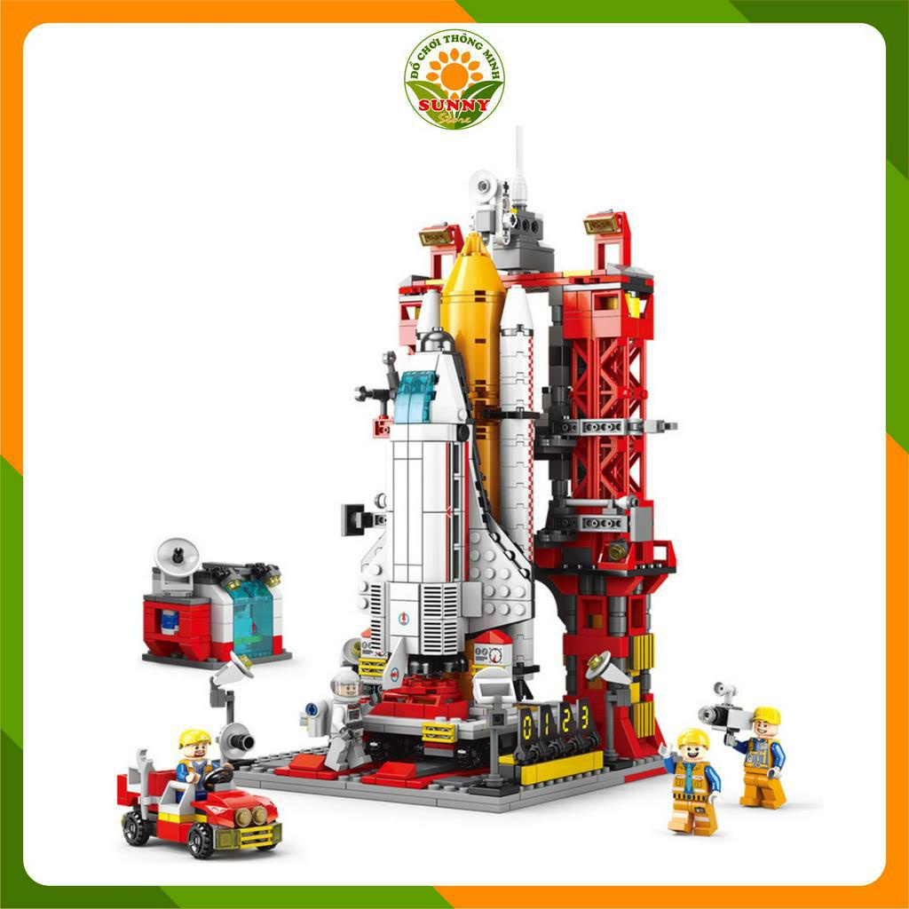 Đồ chơi lắp ghép mô hình 3D cho bé trai - Tàu vũ trụ - Hai biến thể  - Kích thước lớn - 10000+pcs - Sunny