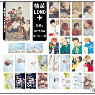 Lomo bts lomo loveyourself bộ ảnh hộp 30 ảnh thẻ hình nhóm nhạc idol Hàn quốc | BigBuy360 - bigbuy360.vn