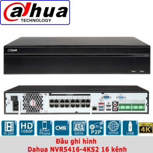 Đầu ghi camera DAHUA DHI-NVR5416-4KS2