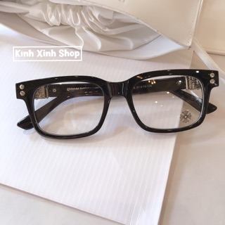 Kính mắt thời trang dáng chữ nhật unisex cho nam nữ phong cách hoàng gia