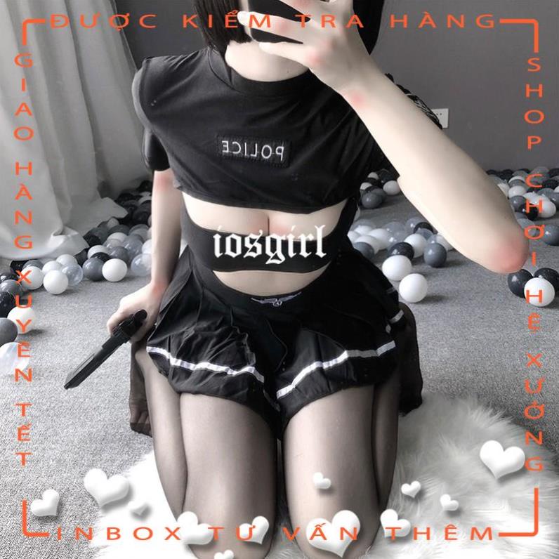 Bộ đồ hóa trang cảnh sát quyến rũ thời trang dành cho nữ  - hot tiktok | BigBuy360 - bigbuy360.vn