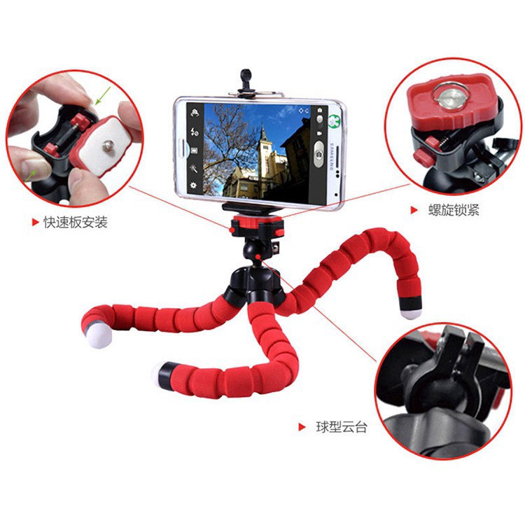 Giá đỡ 3 chân cho điện thoại tiện dụng | BigBuy360 - bigbuy360.vn