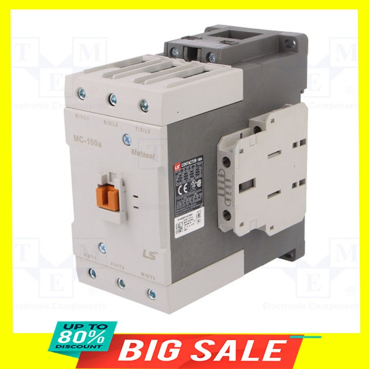 Khởi động từ Contactor LS MC 100A 220/380VAC