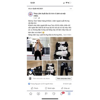 Quần jeans giấy nữ đen tuyền tom tailor xuất đức