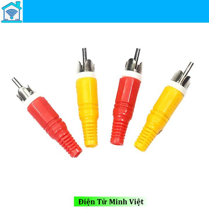 Bộ 4 Chiếc Jack Hoa Sen Đực ( 2 Đỏ- 2 Vàng ) Giá Rẻ