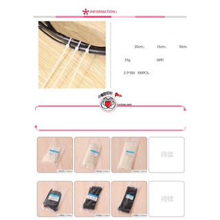 Dây thít nhựa buộc miệng túi, buộc hàng