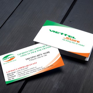 In card visit in danh thiếp giá rẻ trên toàn quốc (giấy C300) NC001