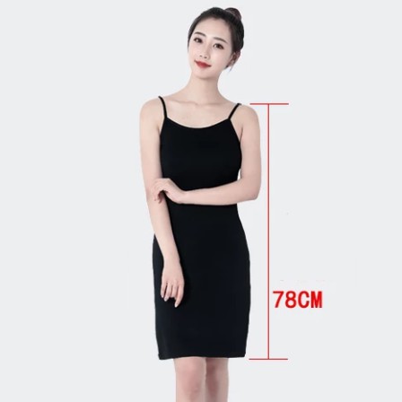 [HÀNG SẴN] Váy 2 dây lót trong | đầm 2 dây trơn (hàng Quảng châu)