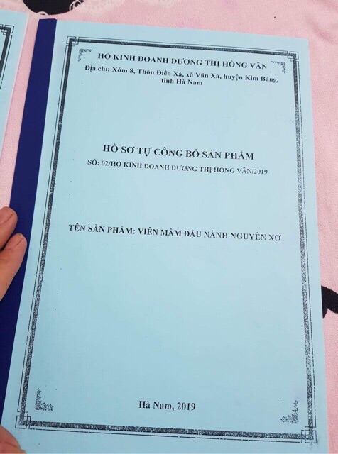 100g Viên mầm hồng sâm mát cha giòn ăn rất ngon