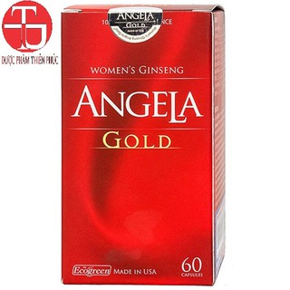 SÂM ANGELA GOLD - TĂNG CƯỜNG NỘI TIẾT TỐ NỮ, HỖ TRỢ GIẢM QUÁ TRÌNH CHÂM KINH( 60 VIÊN/ 1 HỘP)