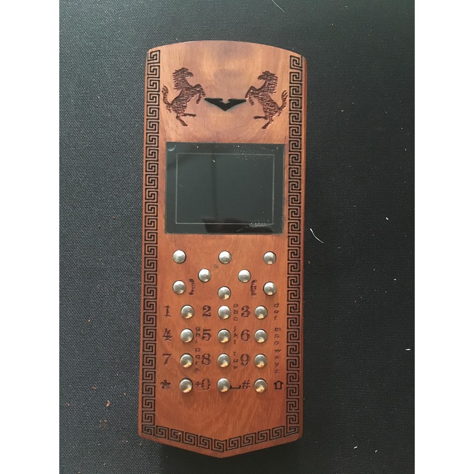 Vỏ gỗ cho điện thoại Nokia 1110i mẫu mã đáo