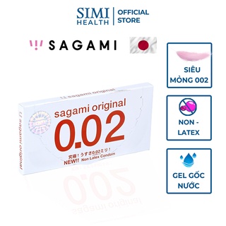 Bao cao su siêu mỏng SAGAMI Original 0.02mm Nhật Bản chính hãng bcs non