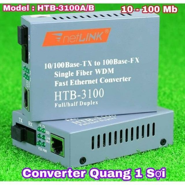 Combo 5 cặp Converter Quang Netlink 3100 A/B