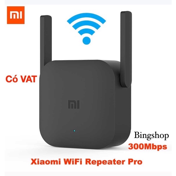 Kích sóng wifi Xiaomi Pro Mi Wifi Repeater Pro phiên bản mới 300Mbps , thiết bị mở rộng sóng wifi Xiaomi