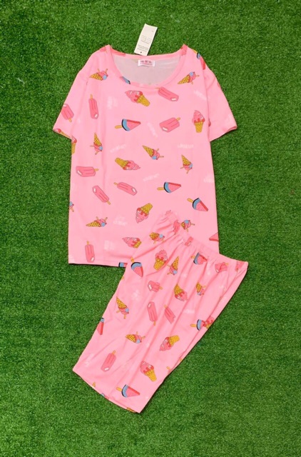 [FREESIZE < 70kg] Đồ bộ thun hoạt hình QC | BigBuy360 - bigbuy360.vn