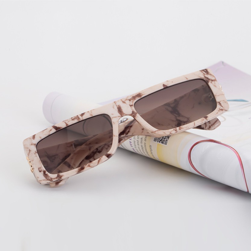 Kính mát nam nữ CAMILA dáng mắt vuông nhỏ cá tính C70001 - Kính thời trang