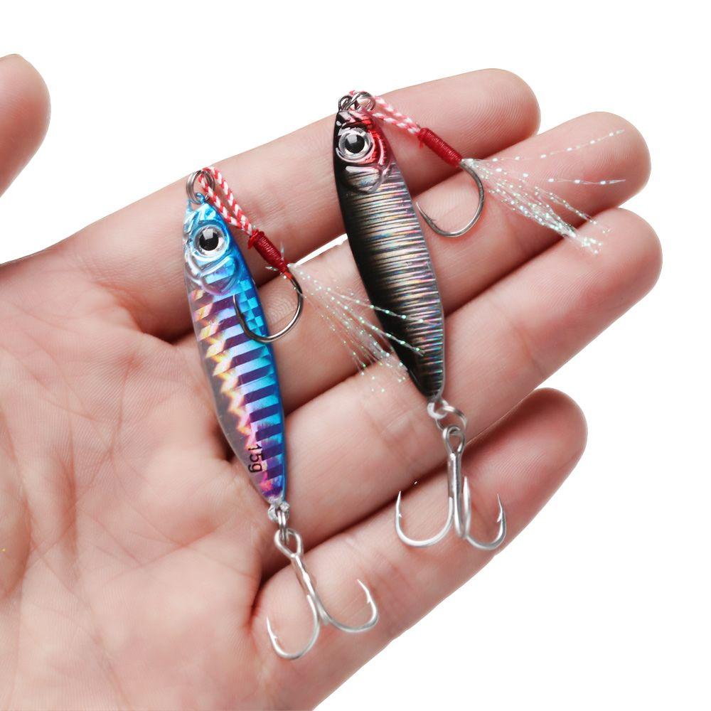 MUVAKO Mồi Câu Cá Giả Bằng Kim Loại 10 / 15 / 20 / 30g