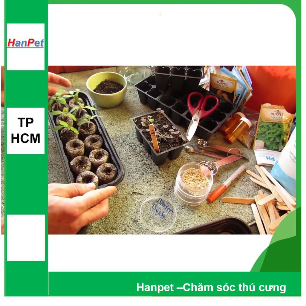 HN- Bộ 10 Viên nén xơ dừa để ươm hạt và kích thích nảy mầm