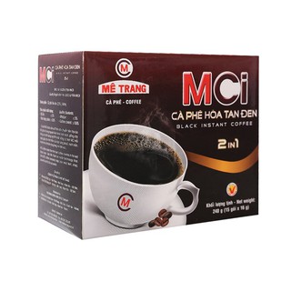 Cà phê hòa tan mci 2 trong 1 mê trang hộp 240g