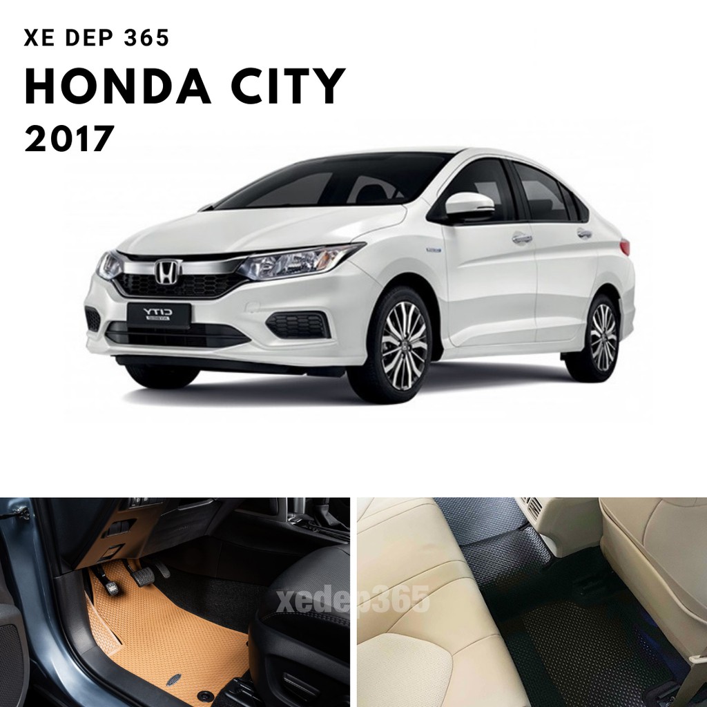Thảm lót sàn cao su Kata (Backliners) cho xe Honda City 2017