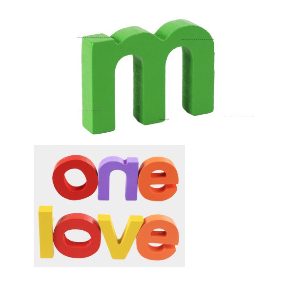 Đồ Chơi Gỗ Cho Bé- Bảng Chữ Cái Nổi Tiếng Anh Có Hình Ảnh Minh Họa