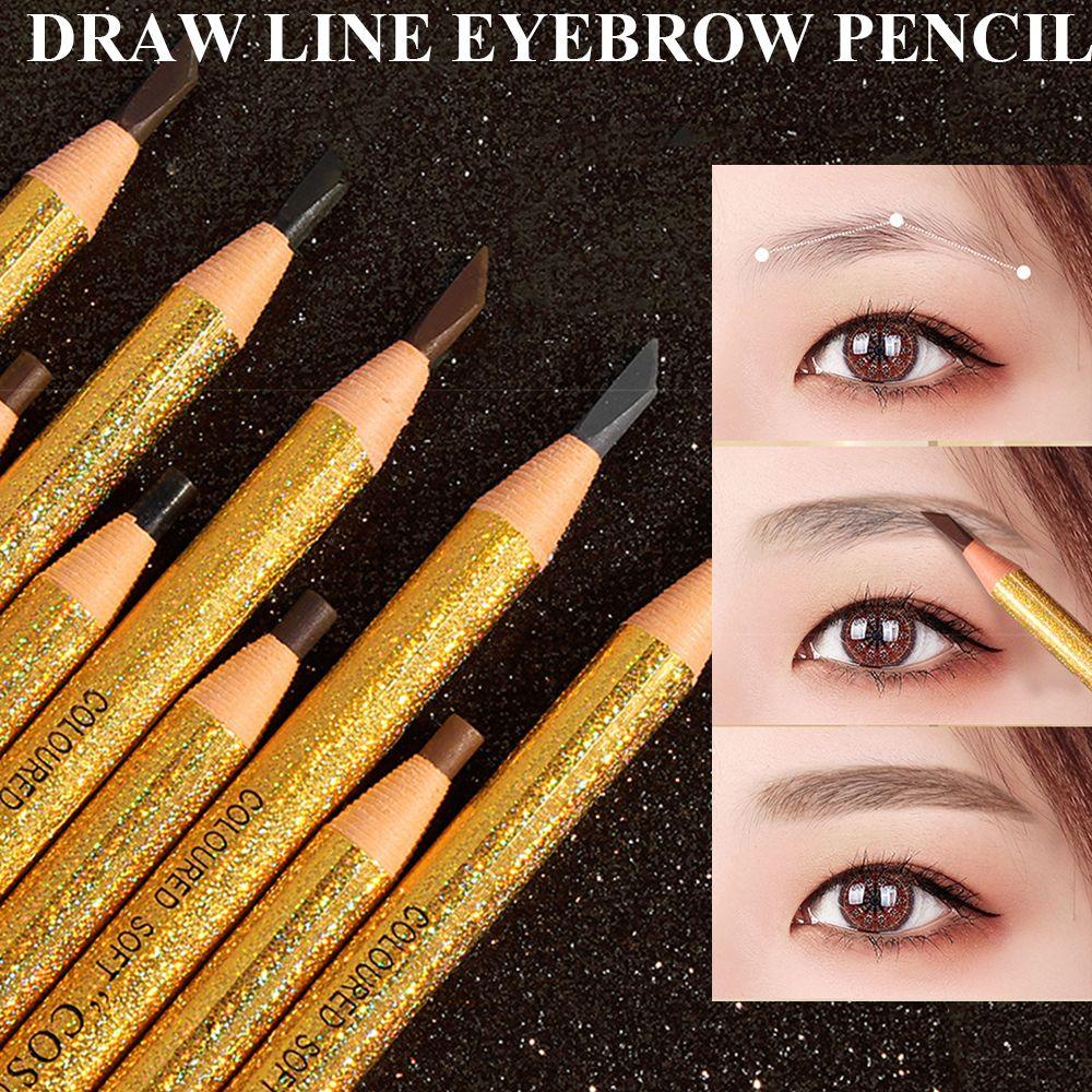 Bút Chì Kẻ Lông Mày Nikekolas Đầu Siêu Mảnh Chống Nước Chống Mồ Hôi