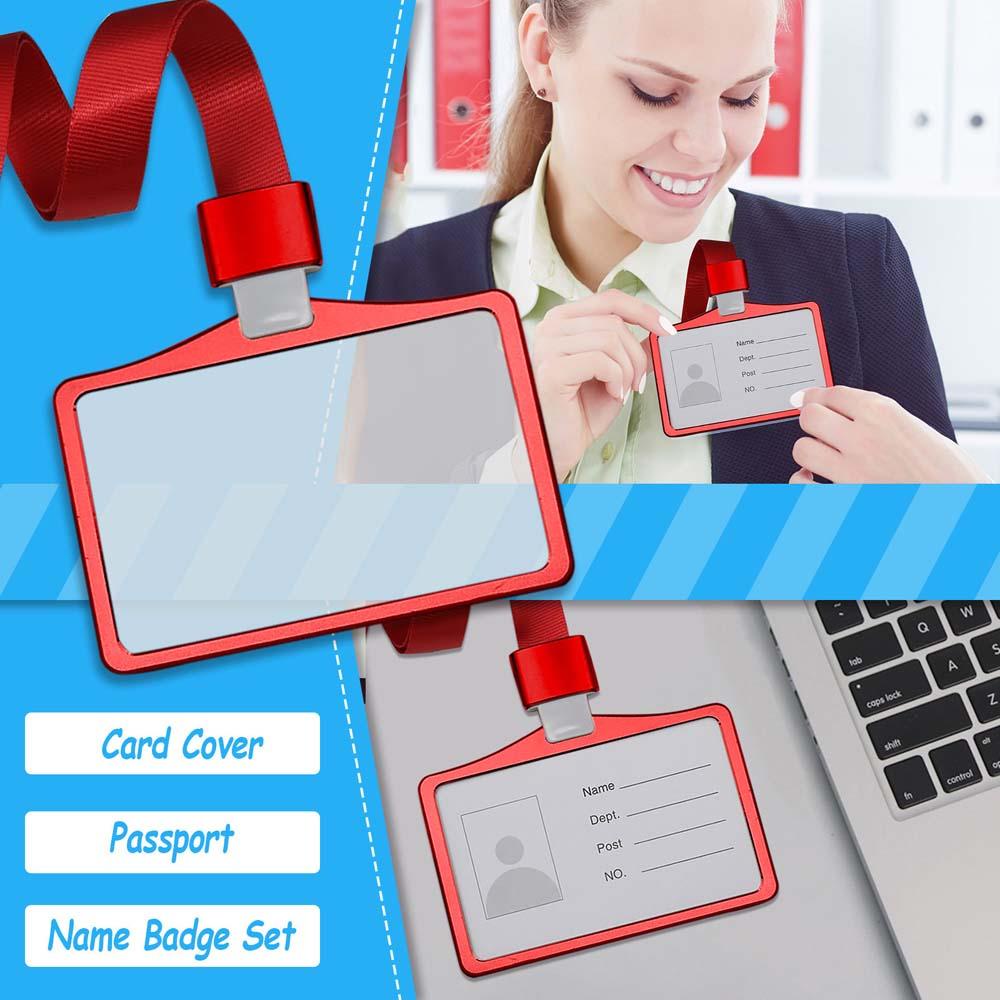 SOMEDAYZL Giá Đỡ Thẻ ID / Thẻ ID Đa Năng Tiện Dụng Cho Trường Học / Văn Phòng