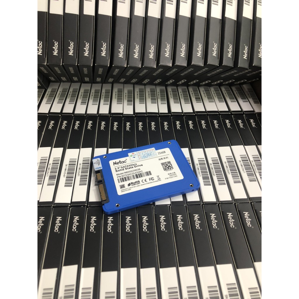 SSD NETAC 256G 2.5'' sata tốc độ sử lý siêu nhanh 6Gb/s bảo hành 36 tháng lỗi 1 đổi 1 | BigBuy360 - bigbuy360.vn