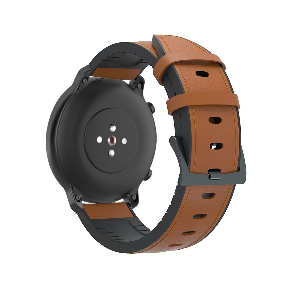Dây Đeo Bằng Da Silicon 22mm Cho Đồng Hồ Thông Minh Huami Amazfit GTR 47mm / Amazfit Stratos 2 3