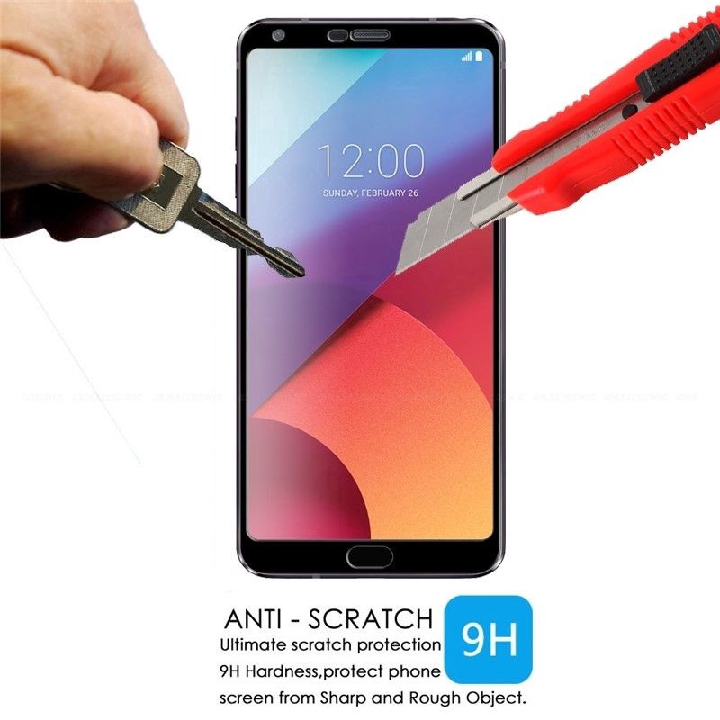 Miếng dán kính cường lực 9H bảo vệ màn hình máy LG G6