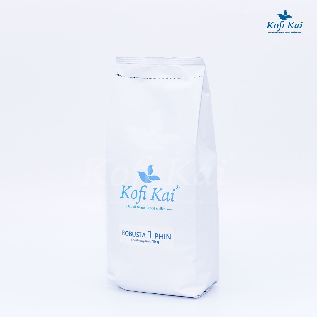 Cà phê nguyên chất Robusta bột pha phin Kofi Kai 1kg | BigBuy360 - bigbuy360.vn