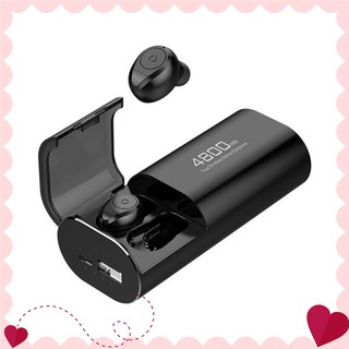 Tai nghe Bluetooth Kiêm Sạc Dự Phòng Amoi S11 TWS 4800 mAh Công Nghệ 5.0 Không Dây Nhét Tai thuythi1122
