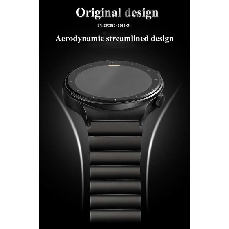 Dây đeo đồng hồ thông minh titan màu xám cho Huawei GT2 Pro 22mm GT2 46mm GT2e