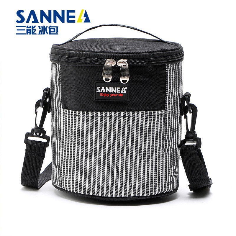 [Tặng 2 Đá 3 Sóng] Túi giữ nhiệt sọc dọc văn phòng kiểu dáng chất lượng đẹp | BigBuy360 - bigbuy360.vn