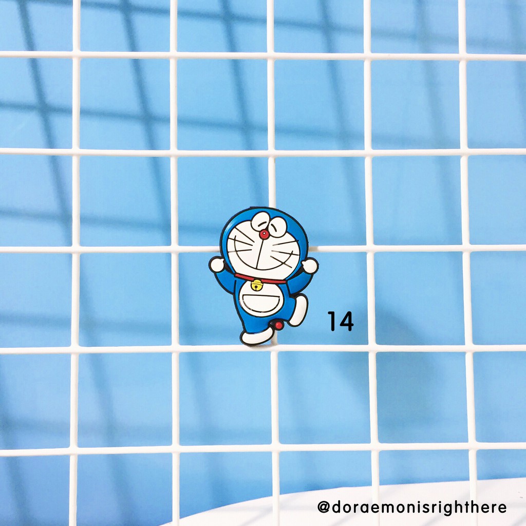 Nam châm tủ lạnh PVC Doraemon (Bộ 7 cái) - M-SPVCFM