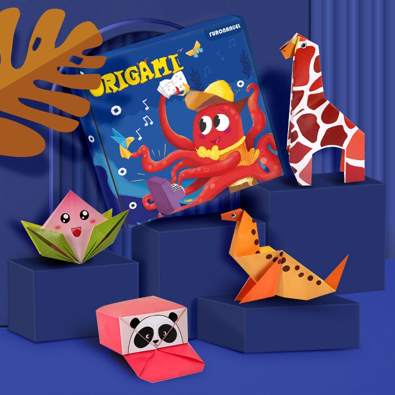 Bộ Gấp Giấy Origami 108-144 Tờ - Bộ Gấp Giấy Thủ Công