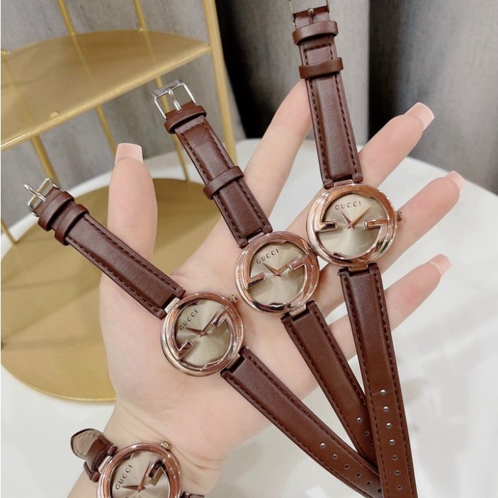 Đồng Hồ Nữ Cucy Dây Da,, Đồng Hồ Thời Trang Độc Lạ Mẫu Mới Nhất