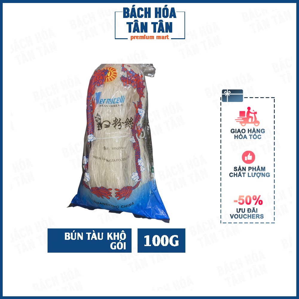 Miến sợi nhỏ (bún tàu khô), gói 100g