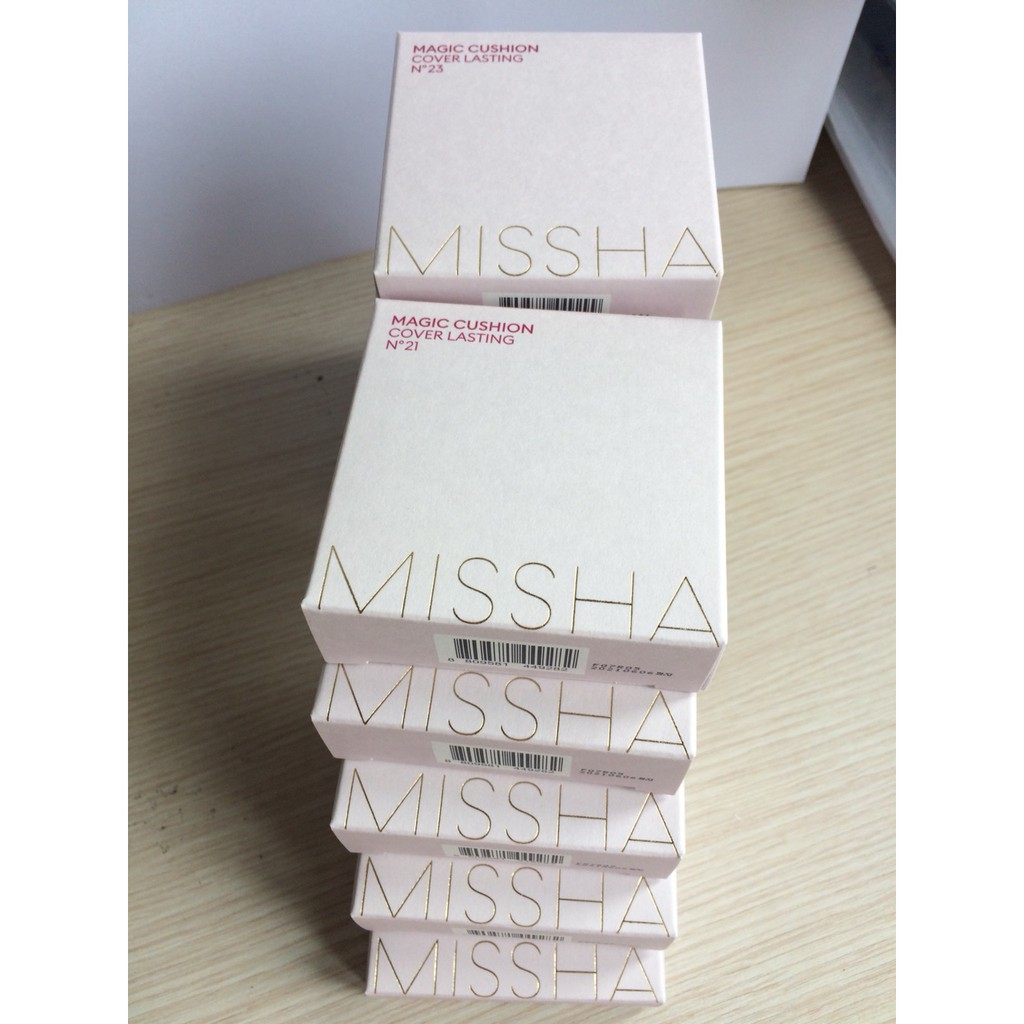 [NEW 2018] Phấn Nước Missha Magic Cushion Cover Lasting SPF50+ PA+++