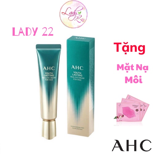 Kem Dưỡng Da Mắt  AHC Time Rewind Real Eye Cream For Face Mẫu Mới 12ml