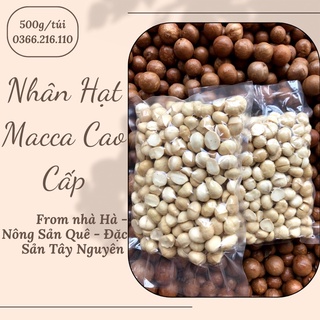 Nhân Macca sấy-250gr-dùng ăn liền, làm ngũ cốc, nấu sữa