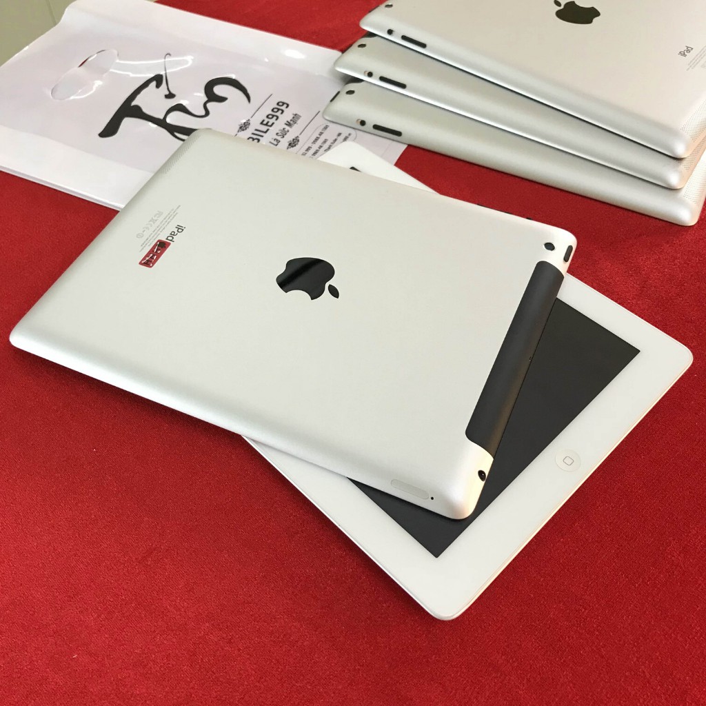 iPad 4 (Wifi + 4G) 32GB /64GB Zin Đẹp 99% Như Mới - Pin siêu bền - Màn siêu Đẹp - Loa siêu to MOBILE999