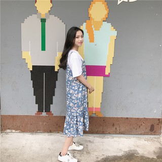 Đầm Yếm Hoa Đuôi Cá